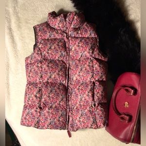 Lands’ End Girls Down Vest